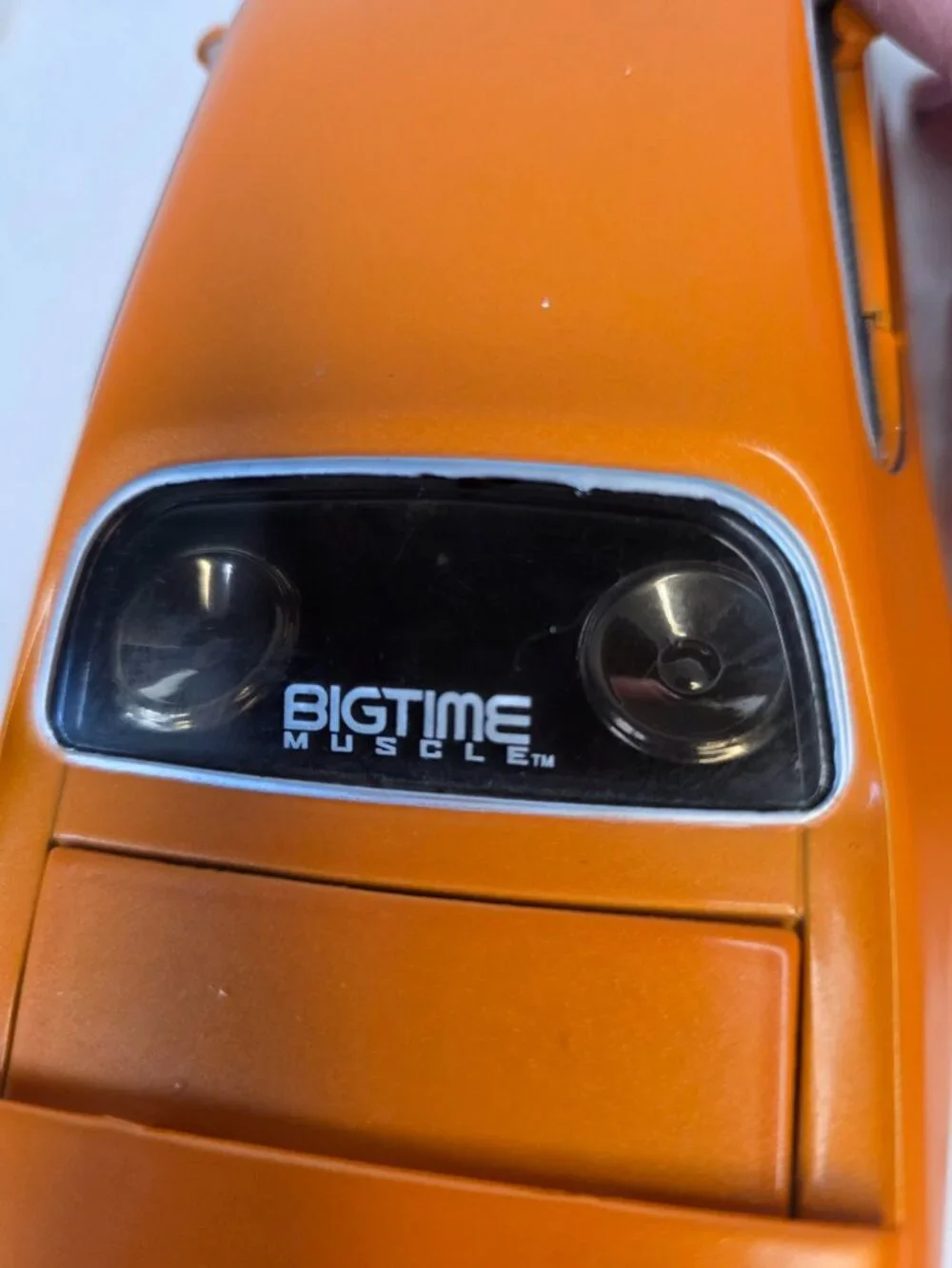 Jada Toys 1:24 1969 Orange Pontiac Diecast GTO Judge Model Car